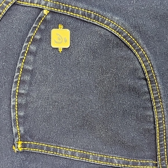 Freddy Low Rise Freddy WR.UP Jeans Women's Sz 8. Cotton/spandex. Suede Knees - Picture 7 of 9